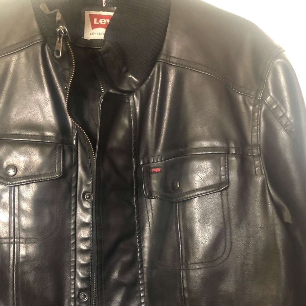 Levis Leather Jacket - image 2